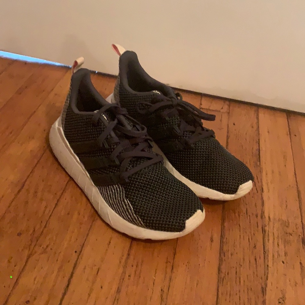 Adidas, gray,blush,cream size 7